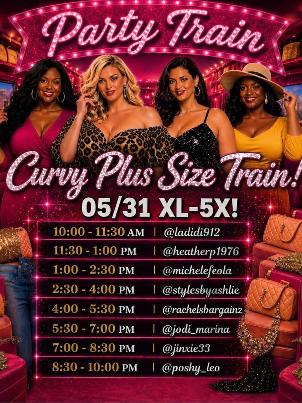 Curvy Plus Size Train